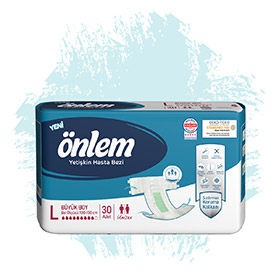 Onlem Large Adult Patient Diaper - 30 pieces